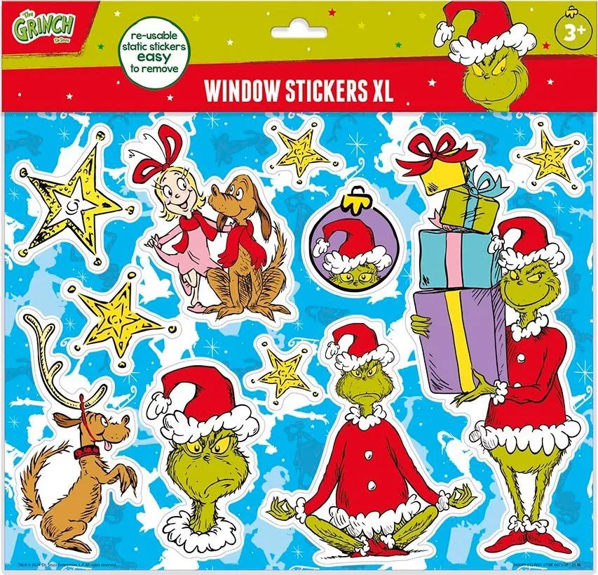 EMPEAK Holding GmbH GRINCH FENSTER STICKER