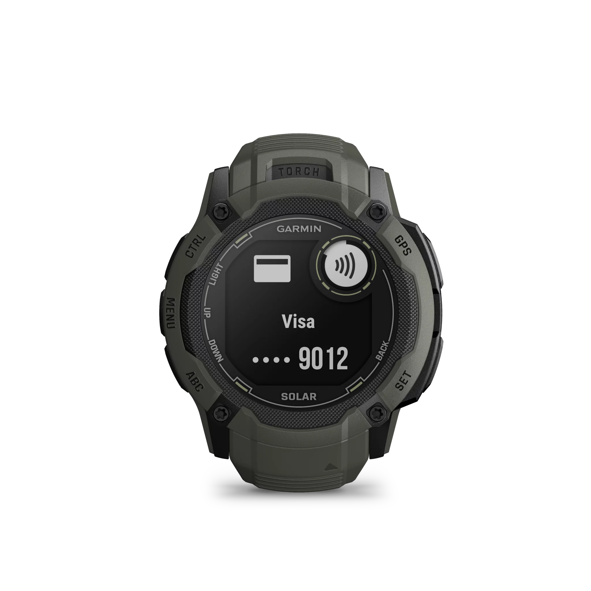 Garmin Instinct 2X Solar, Moosgrün