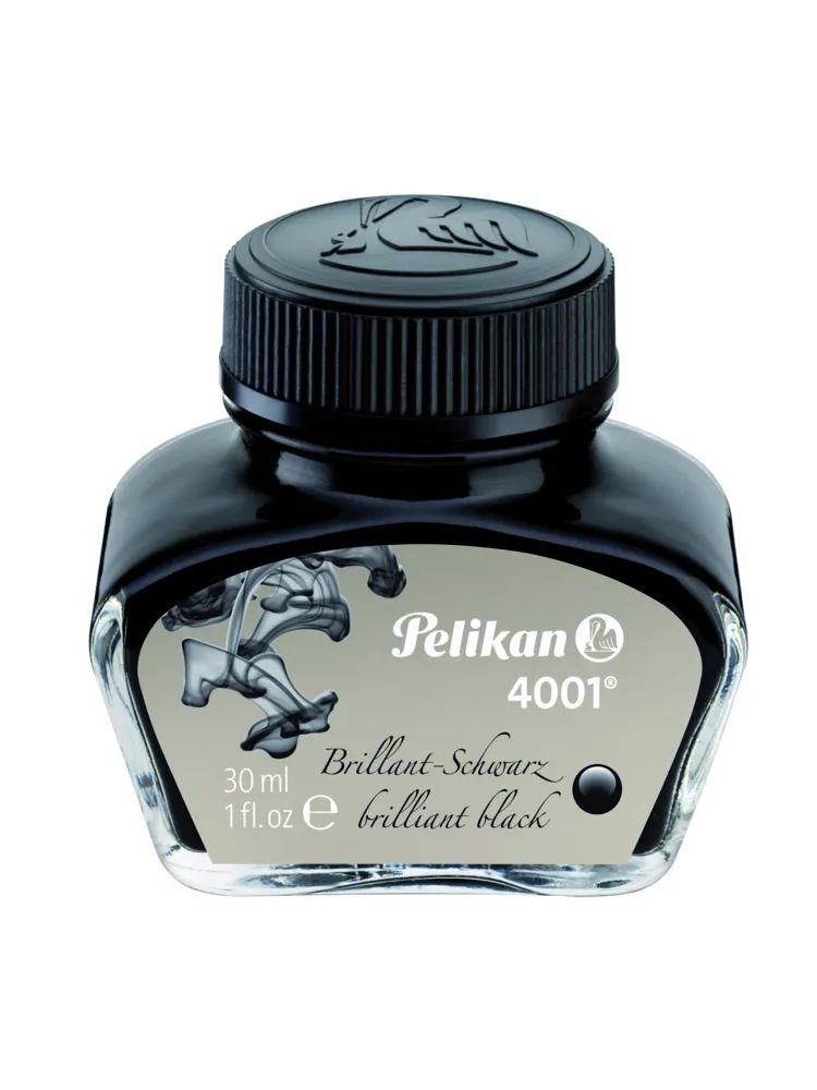 Pelikan Tinte 4001® Brillant-Schwarz Tintenglas 30ml