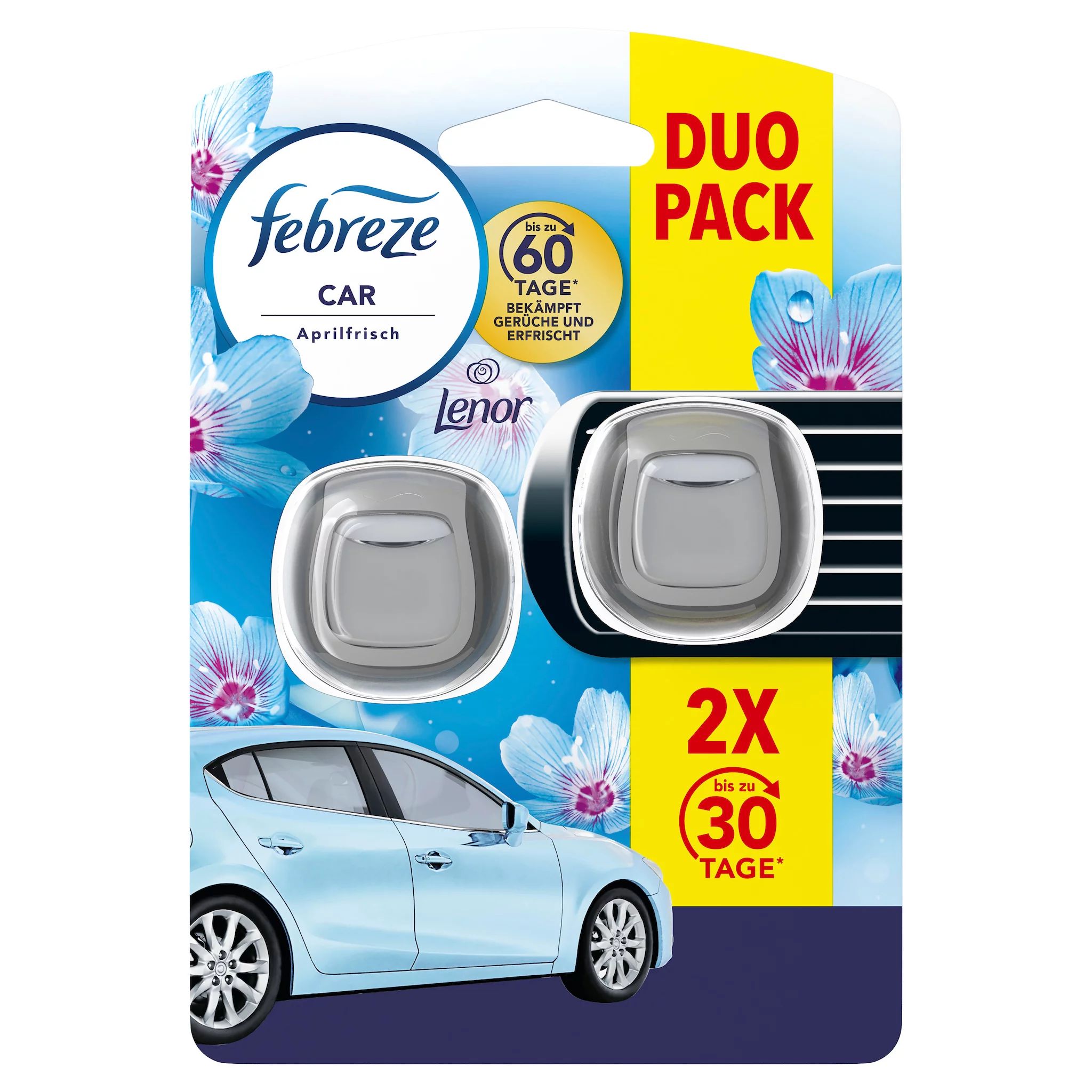 Febreze Car Aprilfrisch Duo, 4ml
