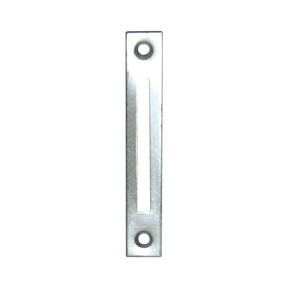 Rohrbacher Schlosswarenfabrik Wilh. Grundmann Gesellschaft m.b.H. Schließblech zu Einstemmzunge, eckig, 95 x 15 x 1,25 mm, Stahl verzinkt