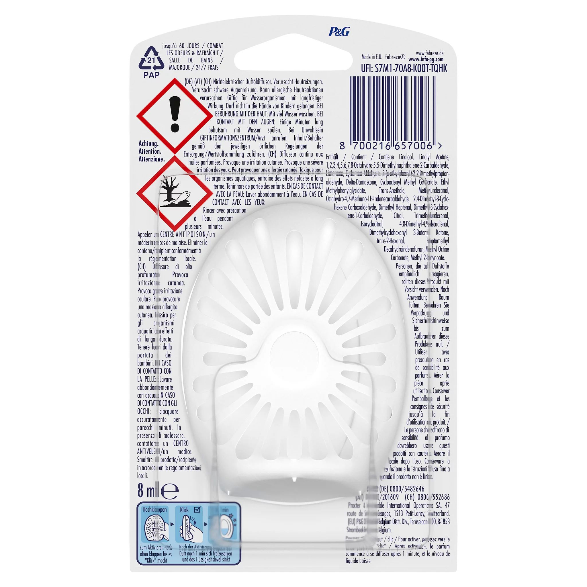 Febreze Bad Lufterfrischer Mallorca