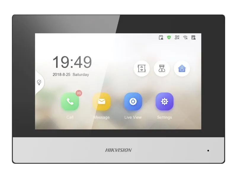 Hikvision DS-KH6320-WTE2 - Videogegensprechanlage - drahtlos (802.11b, 802.11g, 802.11n)