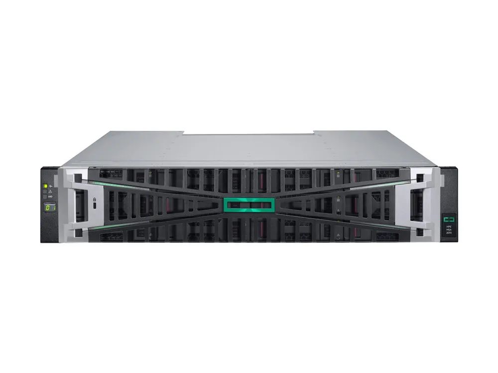 HPE Modular Smart Array 2070 LFF 2x32Gb FC 4-port Controller Storage Array - Festplatten-Array - 0 TB - 12 Schächte (SAS-3)
