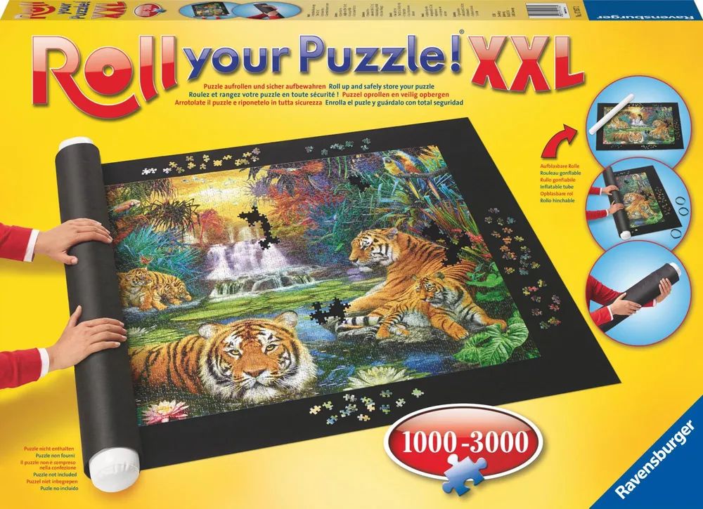 Ravensburger Roll your Puzzle XXL - Puzzle-Aufbewahrungssystem - 14 Jahr(e) - Schwarz