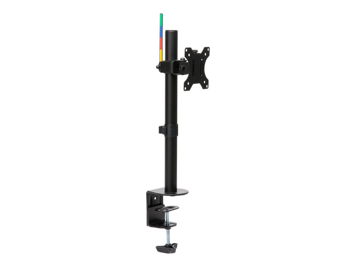 Kensington SmartFit Ergo Single Monitor Arm - Befestigungskit - einstellbarer Arm - für Monitor - Schwarz - Bildschirmgröße: bis zu 86,4 cm (bis zu 34 Zoll)