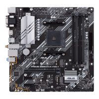 ASUS PRIME B550M-A WIFI II - Motherboard - micro ATX - Socket AM4 - AMD B550 Chipsatz - USB 3.2 Gen 1, USB 3.2 Gen 2 - Gigabit LAN, Wi-Fi 6, Bluetooth - Onboard-Grafik (CPU erforderlich)