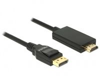 Delock Adapterkabel - DisplayPort männlich zu HDMI männlich