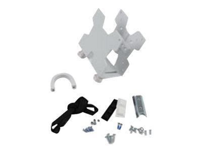 Ergotron Mini-PC-Halterung - unter Tisch montierbar, Pfosten montierbar, an Wandschiene montierbar, VESA-Halterung montierter
