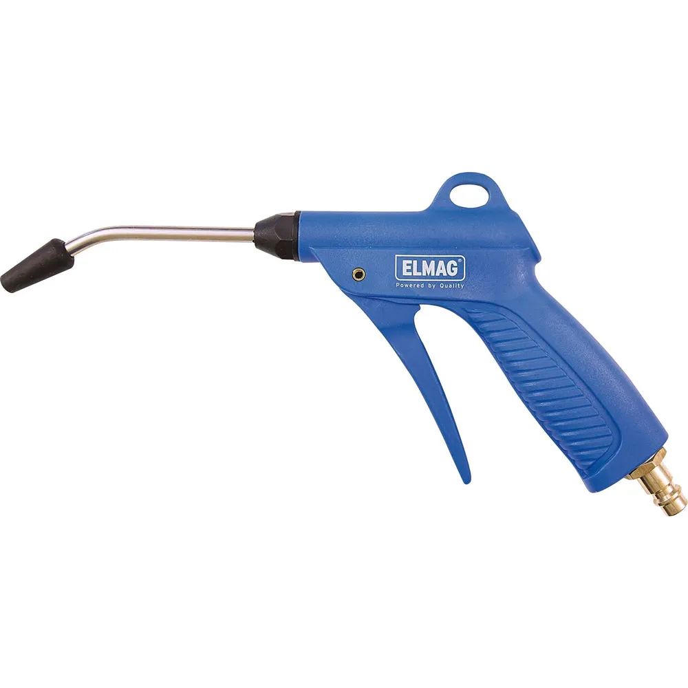 ELMAG Ausblaspistole PA mit Verlängerungsdüse/Gummiaufsatz ø 2,3mm/110mm