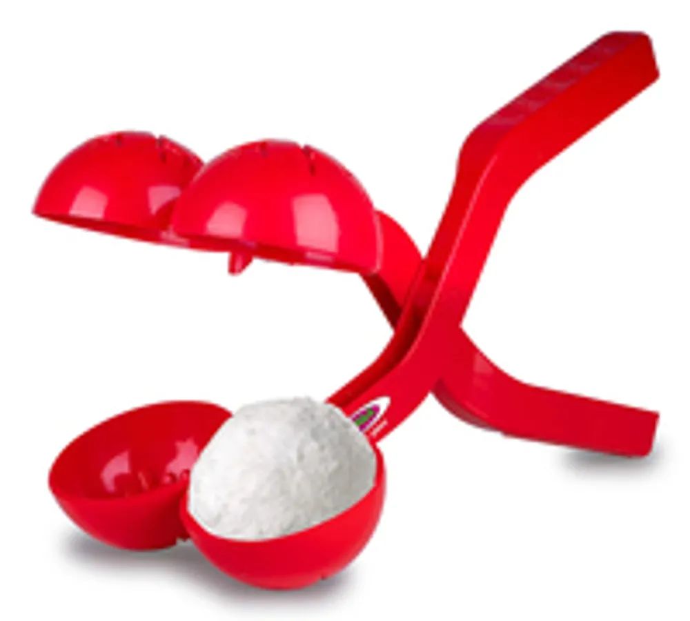JAMARA Schneeballzange Duo 38cm rot