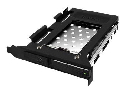 ICY BOX IB-2207StS - Mobiles Speicher-Rack - Erweiterungssteckplatz auf 2,5 Zoll (Erweiterungssteckplatz auf 6,4 cm)