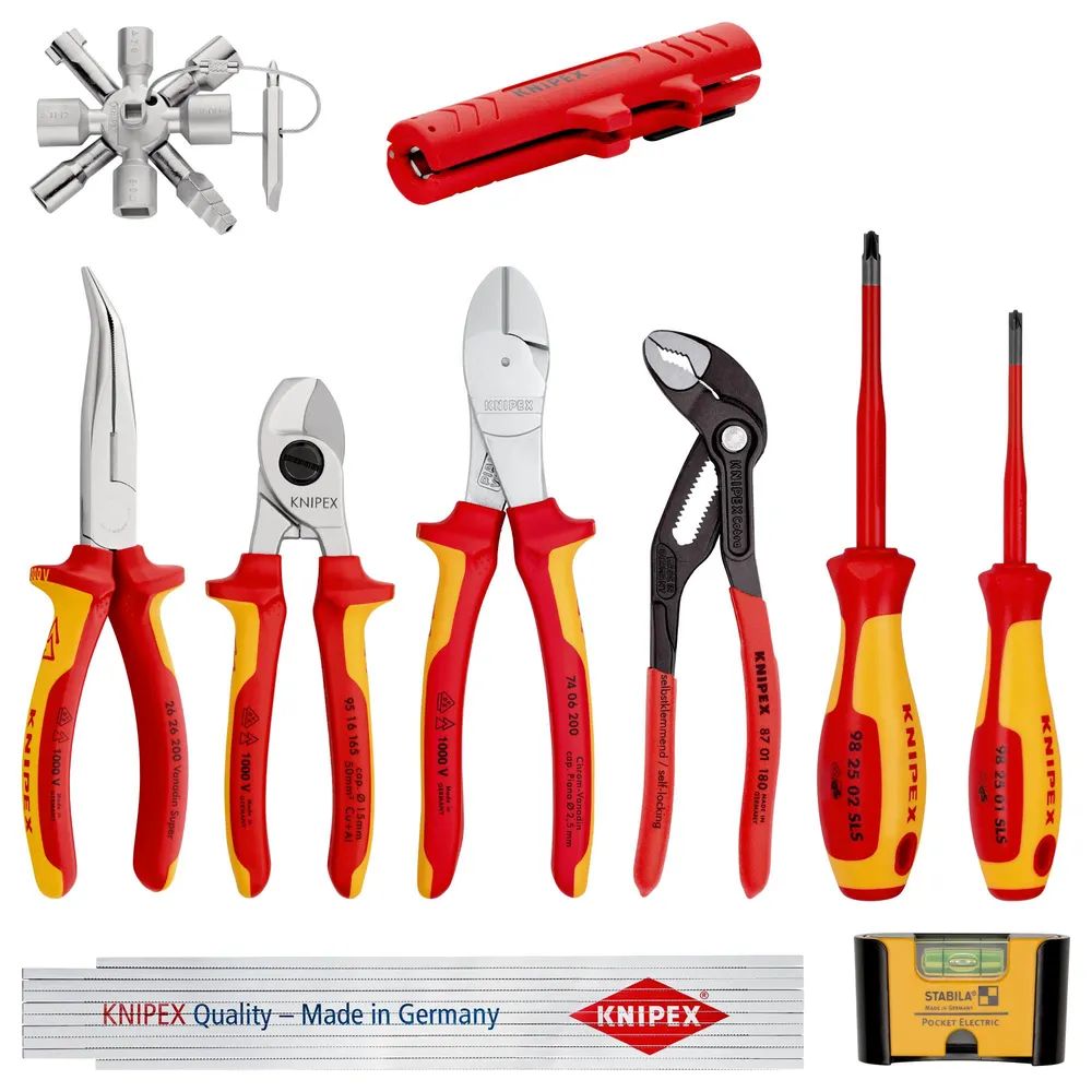 KNIPEX Erweiterungsset Elektro 1 10-teilig