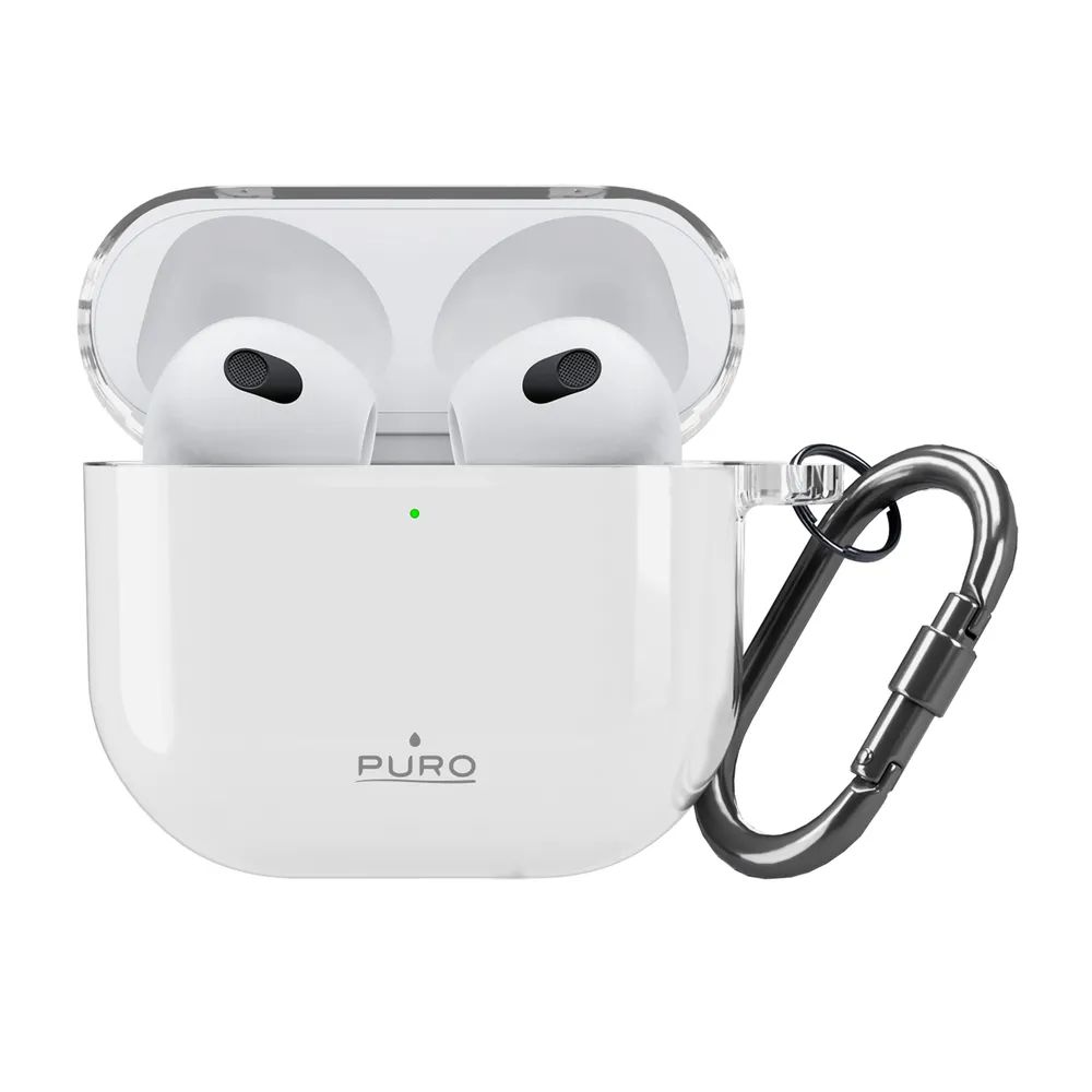 PURO 03 NUDE Hülle für AirPods 3, transparent