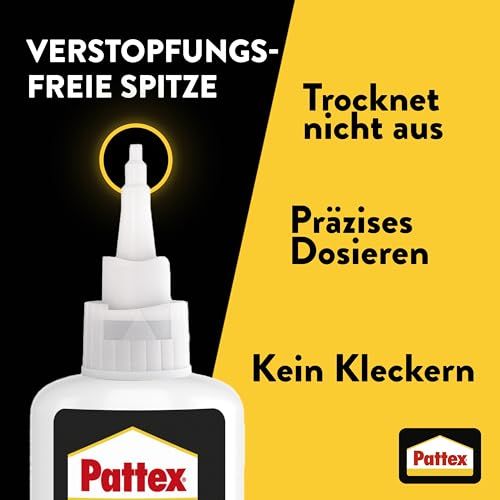 Henkel Pattex Universal Sekundenkleber, Flasche, 50g