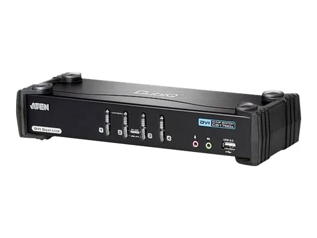 ATEN CS1784A Tastatur/Video/Maus (KVM)-Switch Schwarz