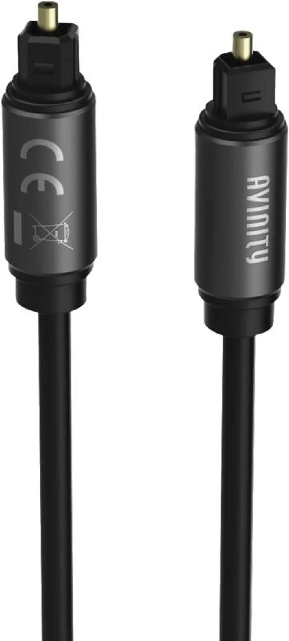 Avinity Audio-Lichtleiter-Kabel, ODT-Stecker (Toslink), Metall, 3,0 m