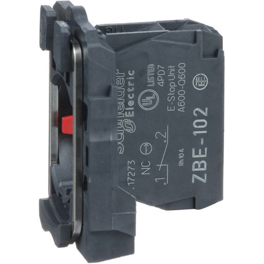 Schneider Electric HILFSSCHALTER M.BEF.FL. 1Ö / SCHN.E ZB5-AZ102 ZB5AZ102