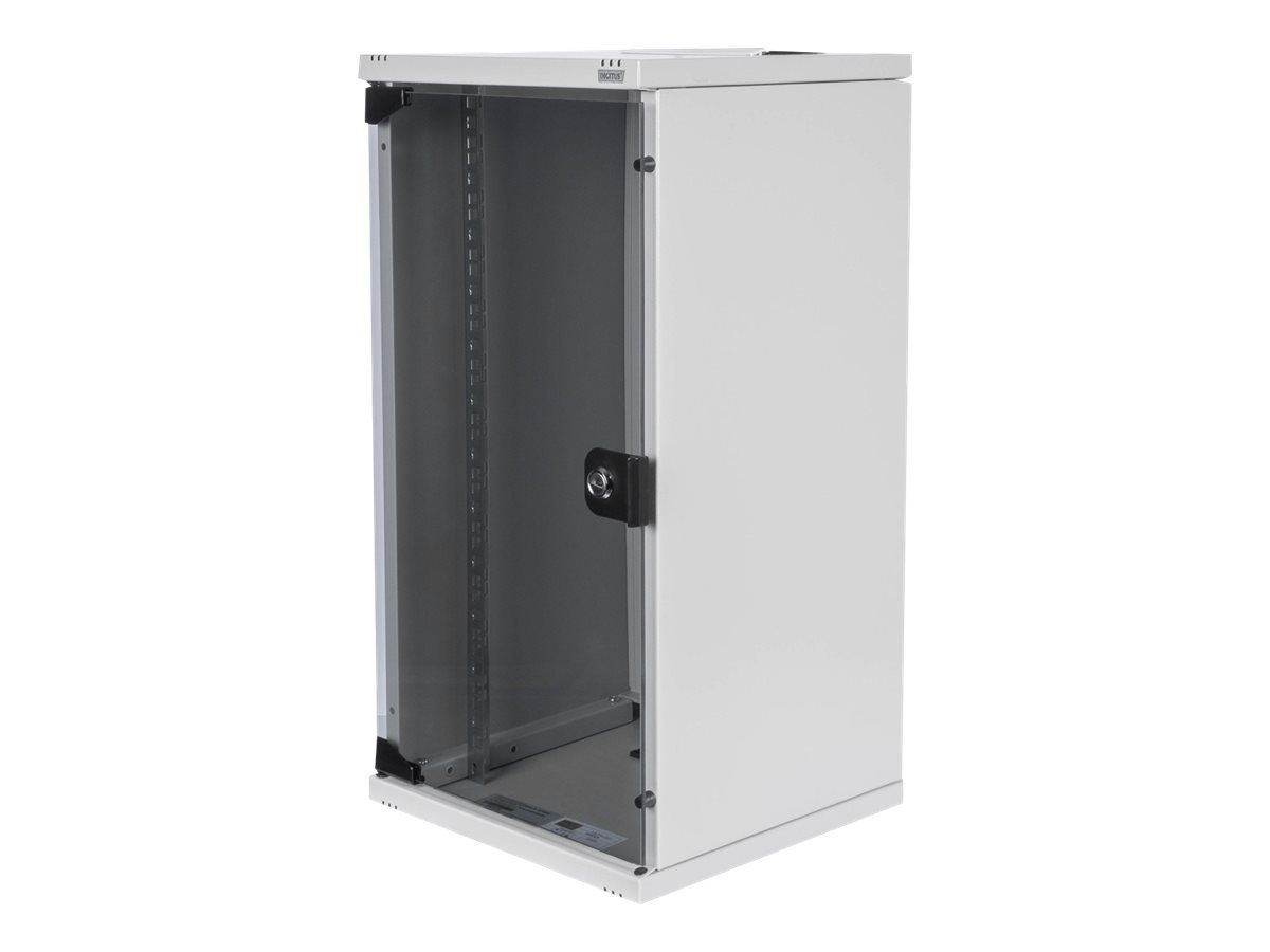 DIGITUS Netzwerk-Set 254 mm (10") - 12HE, 312 x 300 mm (B x T)