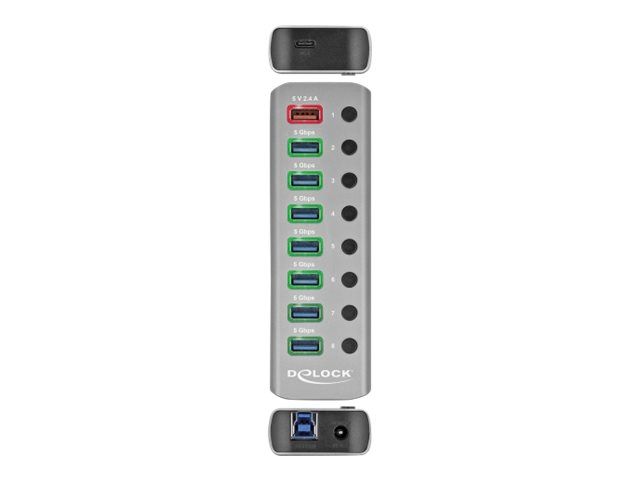 Delock Hub - 7 x USB 3.2 Gen 1 - Desktop