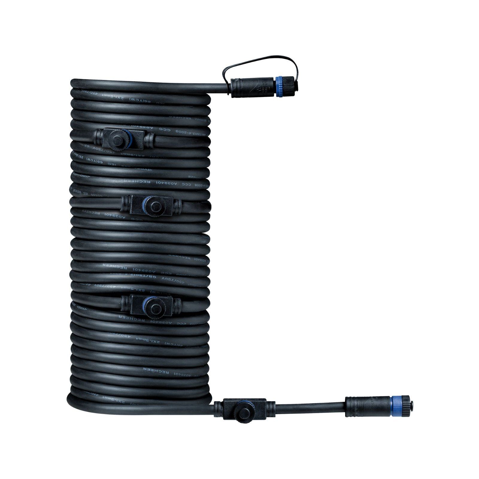 Paulmann Plug & Shine Kabel 1in 5out, 10m