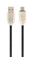 Gembird CC-USB2R-AMMBM-2M - 2 m - Micro-USB B - USB A - USB 2.0 - 480 Mbit/s - Schwarz