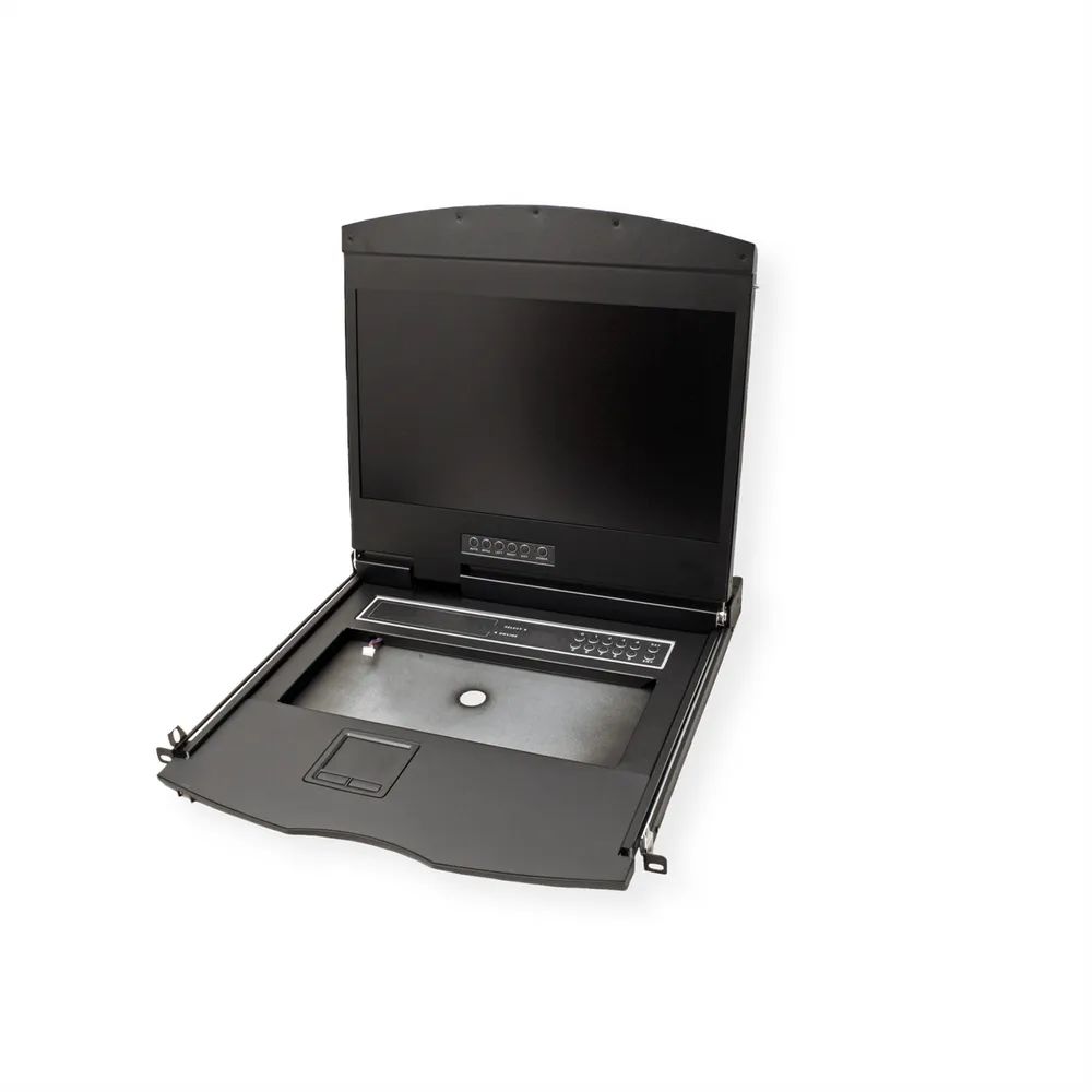 VALUE 19-Zoll-KVM-Konsole, 48 cm (19") TFT (16:9), VGA, USB, UK-Layout