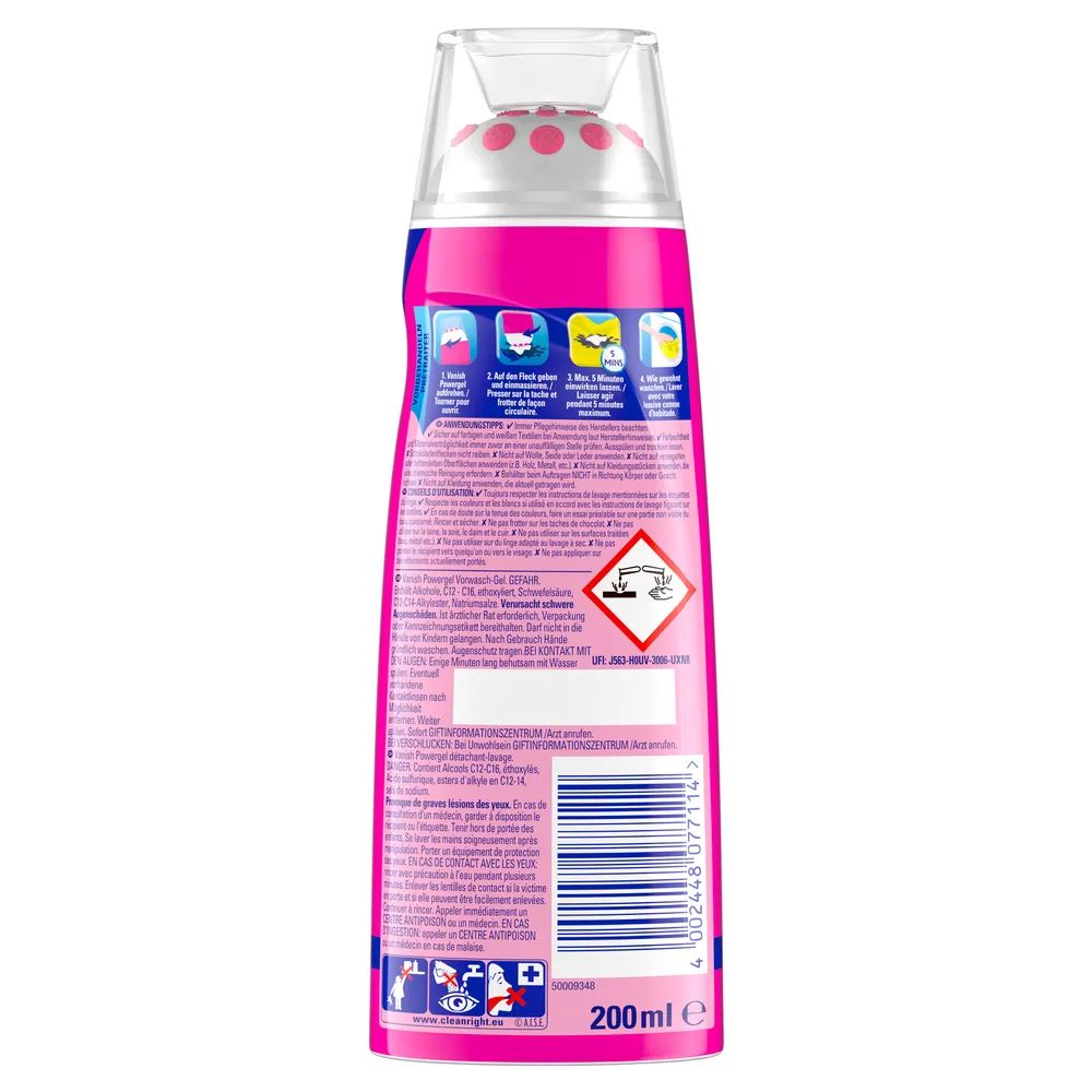 Vanish Vorwasch Powergel 200ml