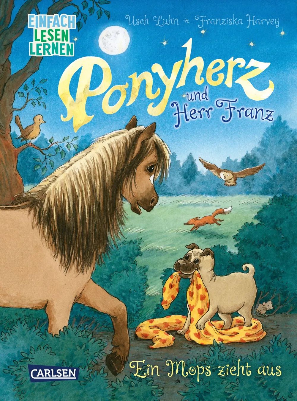 Carlsen Verlag GmbH Ponyherz Lesestarter Ein Mops zieht aus