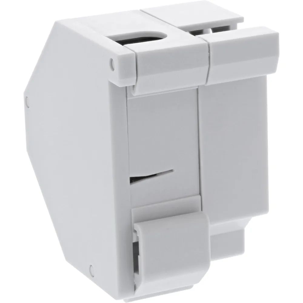 InLine Keystone SNAP-In LWL Keystone Modulhalter - 1-fach für Hutschiene