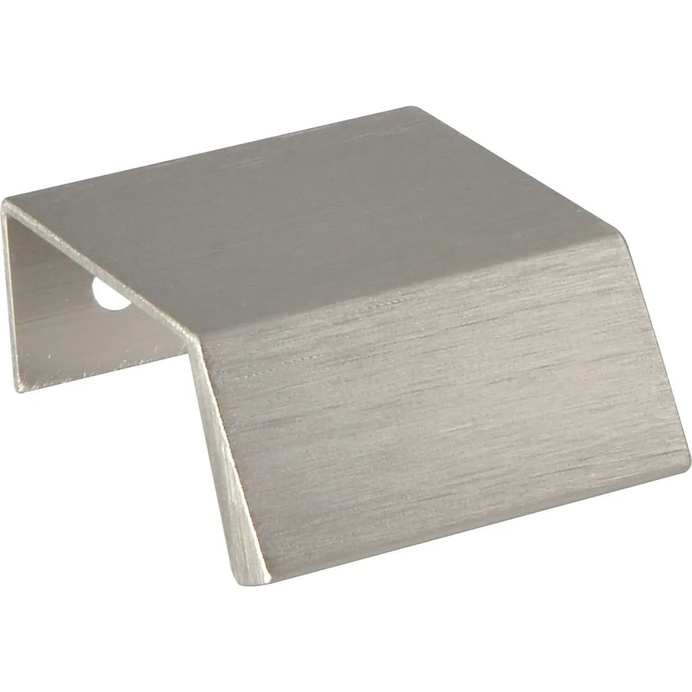 Furnipart Griffleiste Bench LA 20, Länge 40 mm, Aluminium Edelstahl Effekt