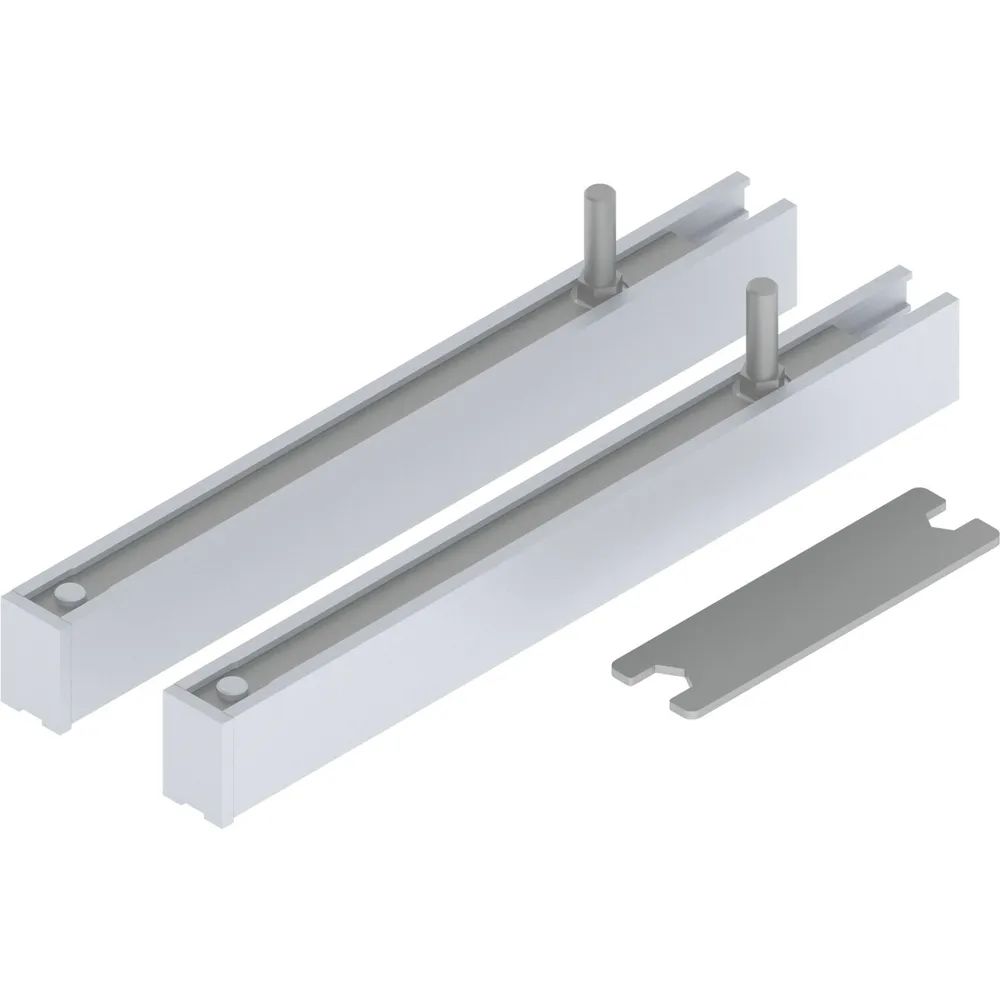 SOLIDO 100/HELM Tragprofil-Set ME minimale Einbauhöhe 4-12 mm Aluminium