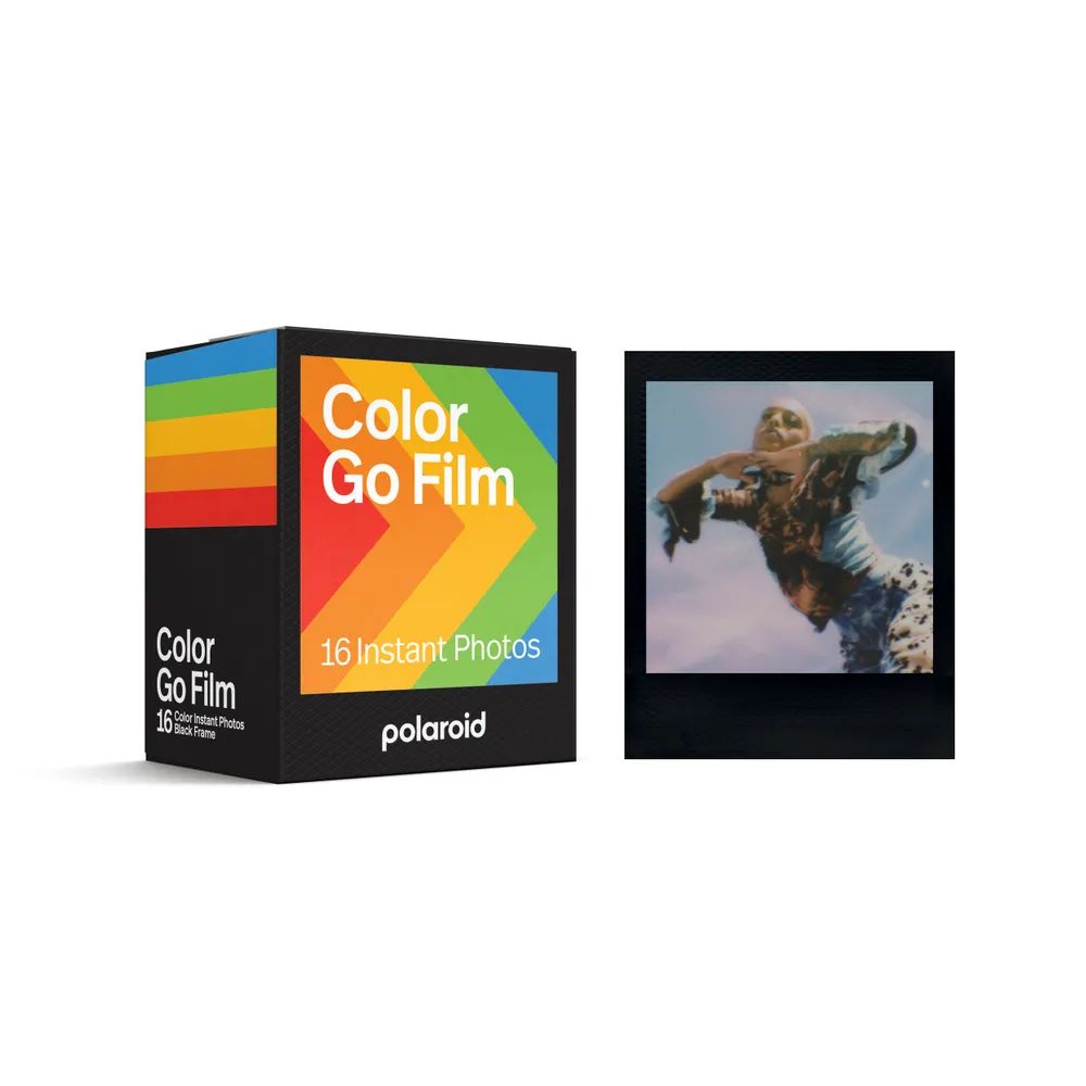 Polaroid GO FILM COLOR DOPPELPACK BLACK FRAME EDITION