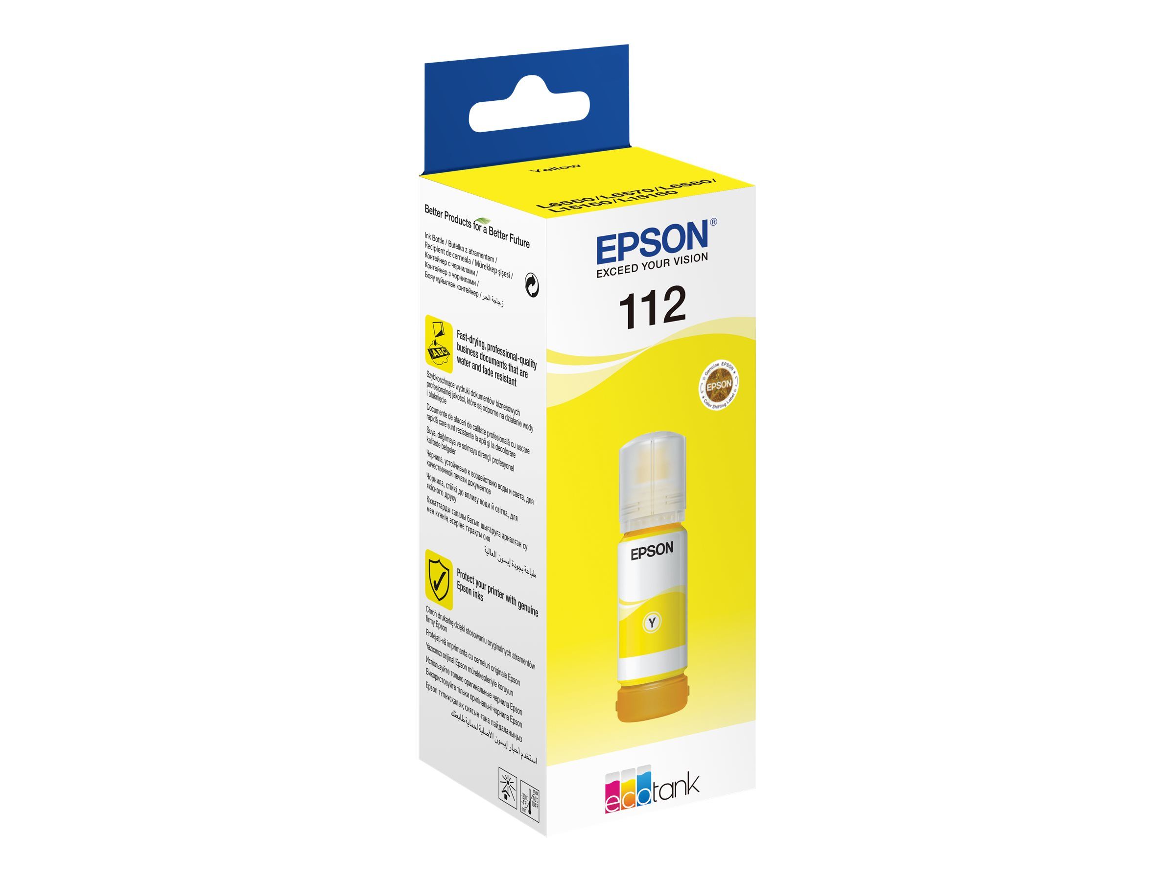 Epson EcoTank 112 - 70 ml - Gelb - original - Nachfülltinte