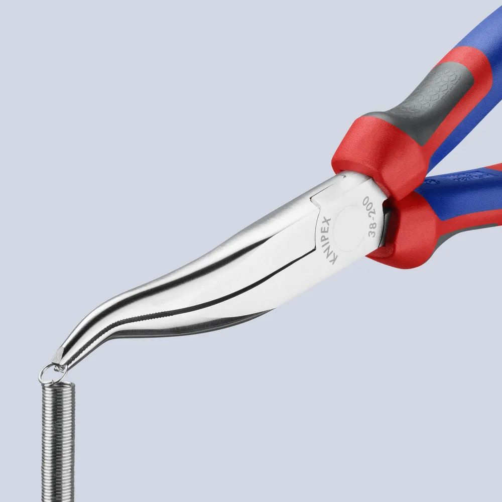 KNIPEX Mechanikerzange mit Comfort-Griffen verchromt 200 mm