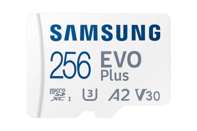 Samsung EVO Plus MB-MC256S - Flash-Speicherkarte (microSDXC-an-SD-Adapter inbegriffen)