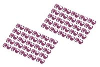 DIGITUS Kabelclips mit Farbcodierung - für Patch-Kabel - Magenta (Packung mit 100)