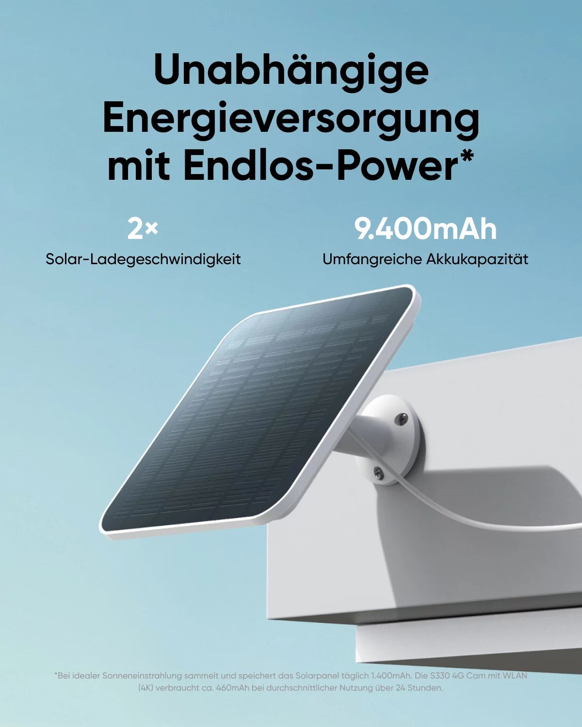 eufy S330 - Netzwerk-Überwachungskamera - schwenken / neigen - Außenbereich - stau