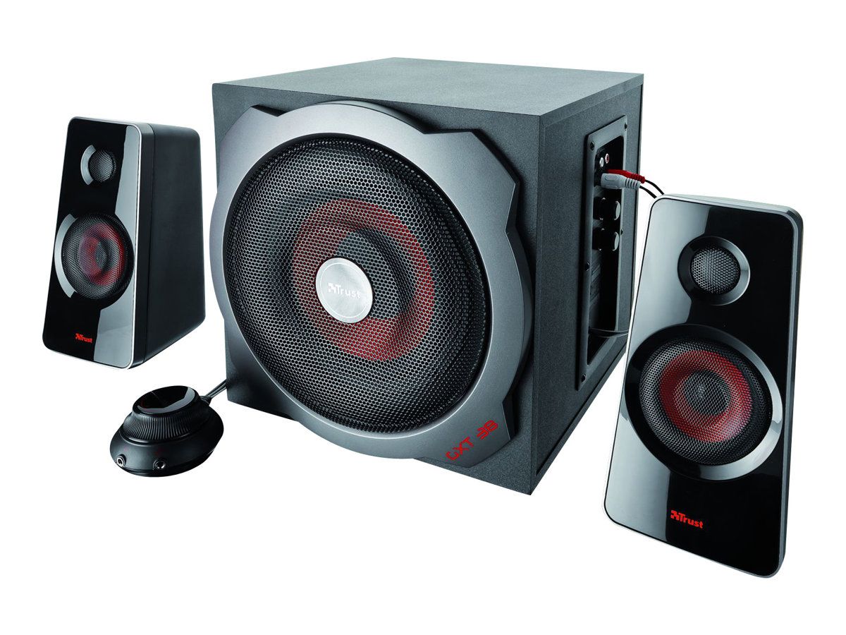 Trust GXT 38 - Lautsprechersystem - für PC - 2.1-Kanal - 60 Watt (Gesamt)