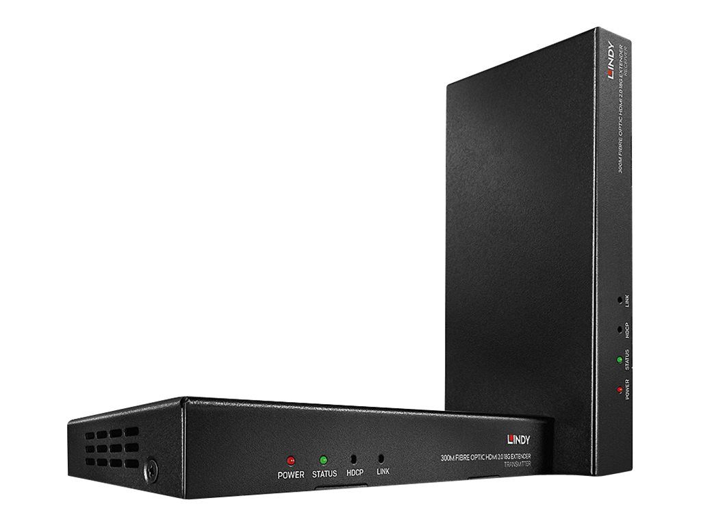 Lindy Fibre Optic HDMI 2.0 18G & IR Extender