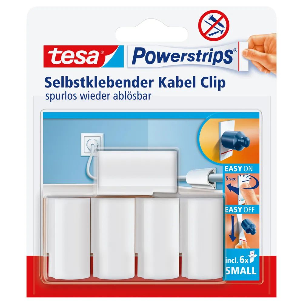 Tesa 58035-00016-20 - Weiß - Monochromatisch - 5 Stück(e)