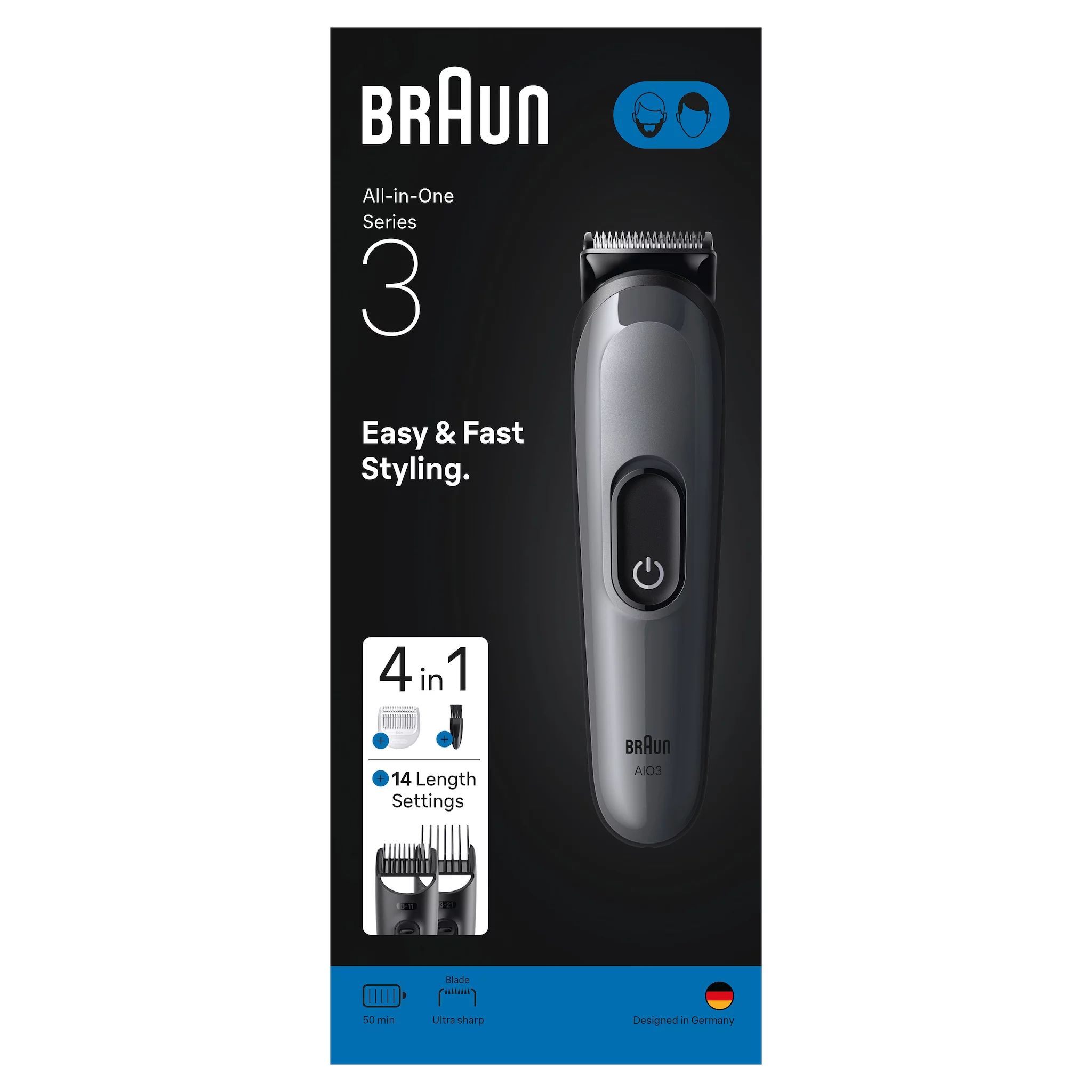 Braun Series 3 All-In-One Style Kit AIO3500