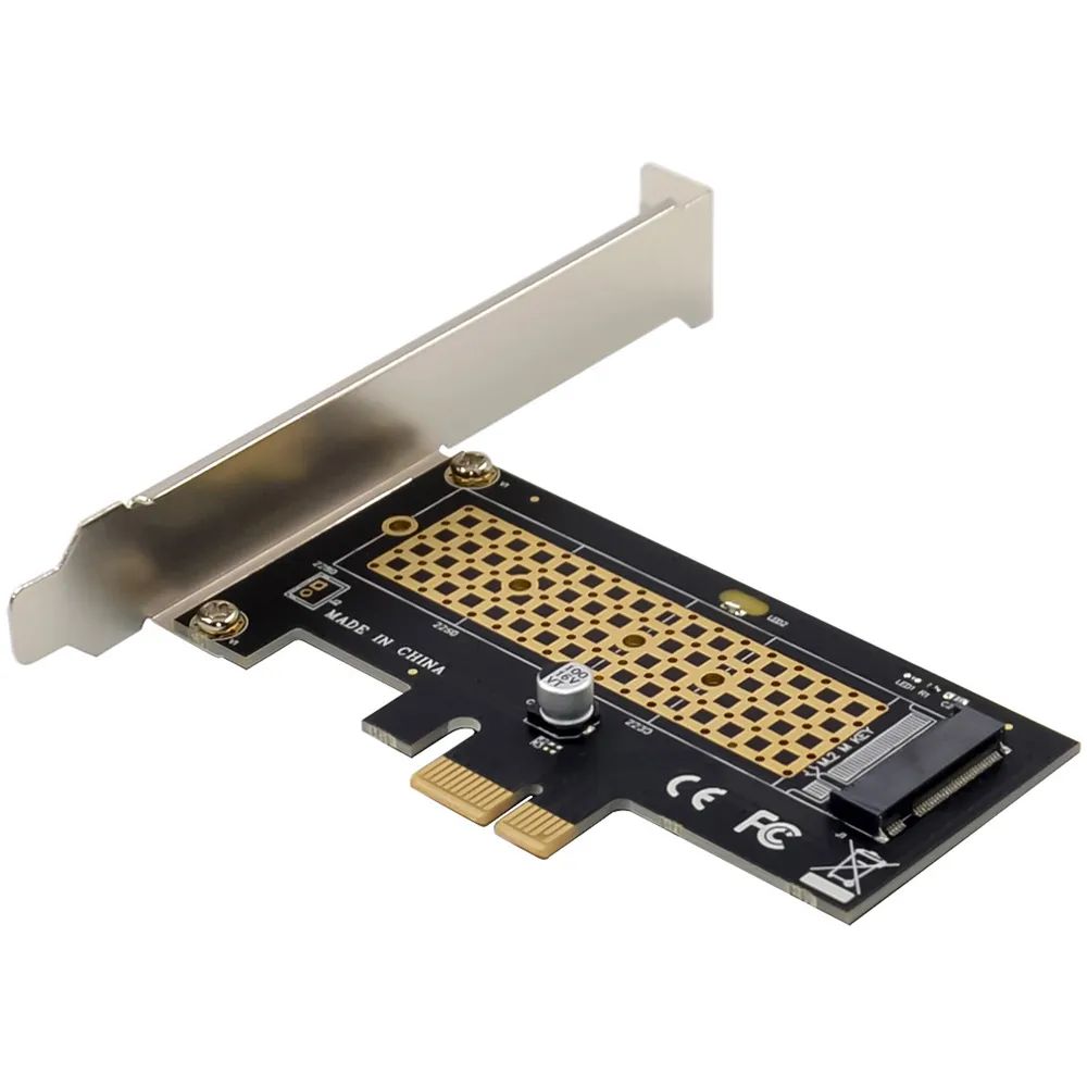 InLine PCI Express Karte zu 1x intern NVMe M.2 Key M - PCIe x1