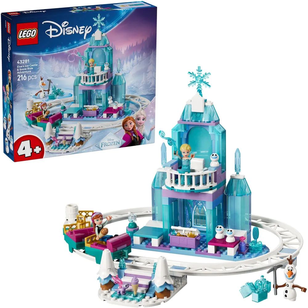 LEGO 43281 - Disney - Elsas Schlittenfahrt um den Eispalast