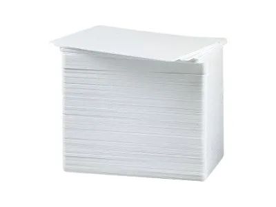 Zebra Premier - Polyvinylchlorid (PVC) - 15 mil - weiß - CR-80 Card (85.6 x 54 mm)