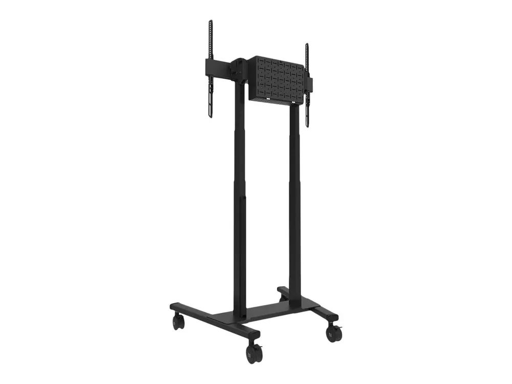 Neomounts FL55-875BL1 - Wagen - motorisiert - für LCD-Display - verriegelbar - Stahl - Schwarz - Bildschirmgröße: 140-254 cm (55"-100")