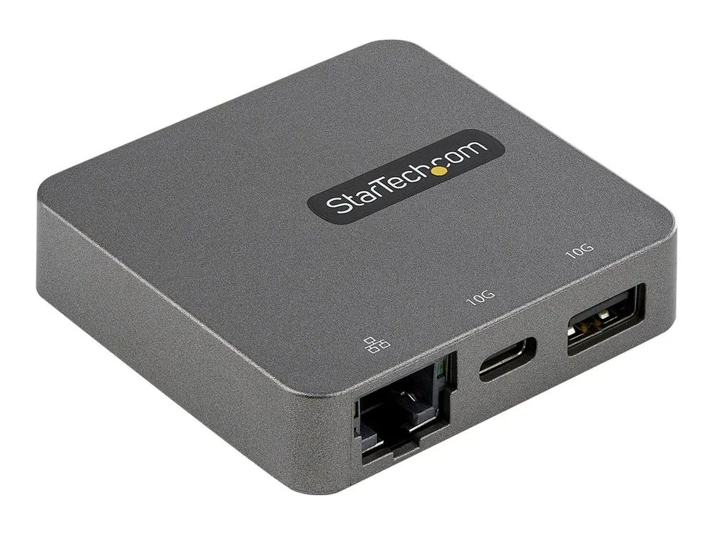 StarTech.com USB C Multiport Adapter mit HDMI und VGA - Mac / Windows / Chrome / Android - USB-C & A Ports - Mobiler USB-C Adapter (DKT31CHVL)