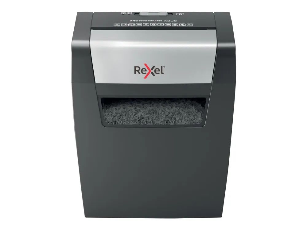 Rexel Momentum X308 - Vorzerkleinerer - Kreuzschnitt