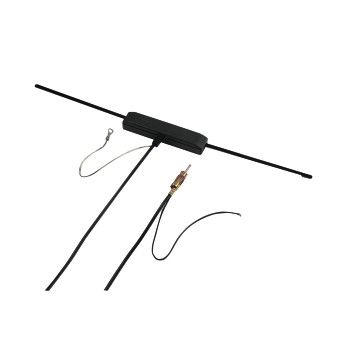 Hama Elektronische Scheibenantenne für UKW-Empfang im Auto