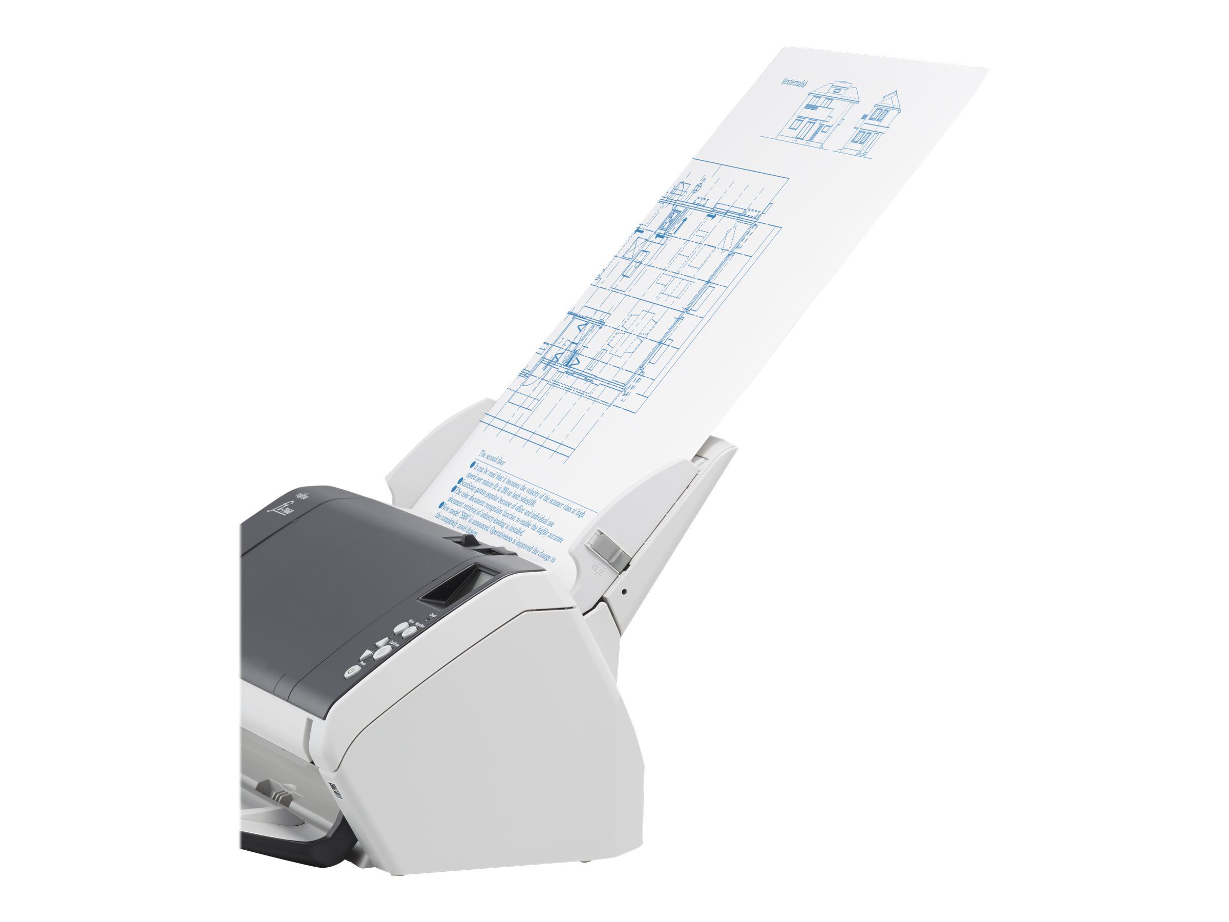 Fujitsu Ricoh fi-7460 - Dokumentenscanner - Dual CCD - Duplex - 304.8 x 431.8 mm - 600 dpi x 600 dpi - bis zu 60 Seiten/Min. (einfarbig)